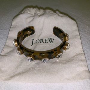 NWOT Tortoise and Rhinestone Bracelt